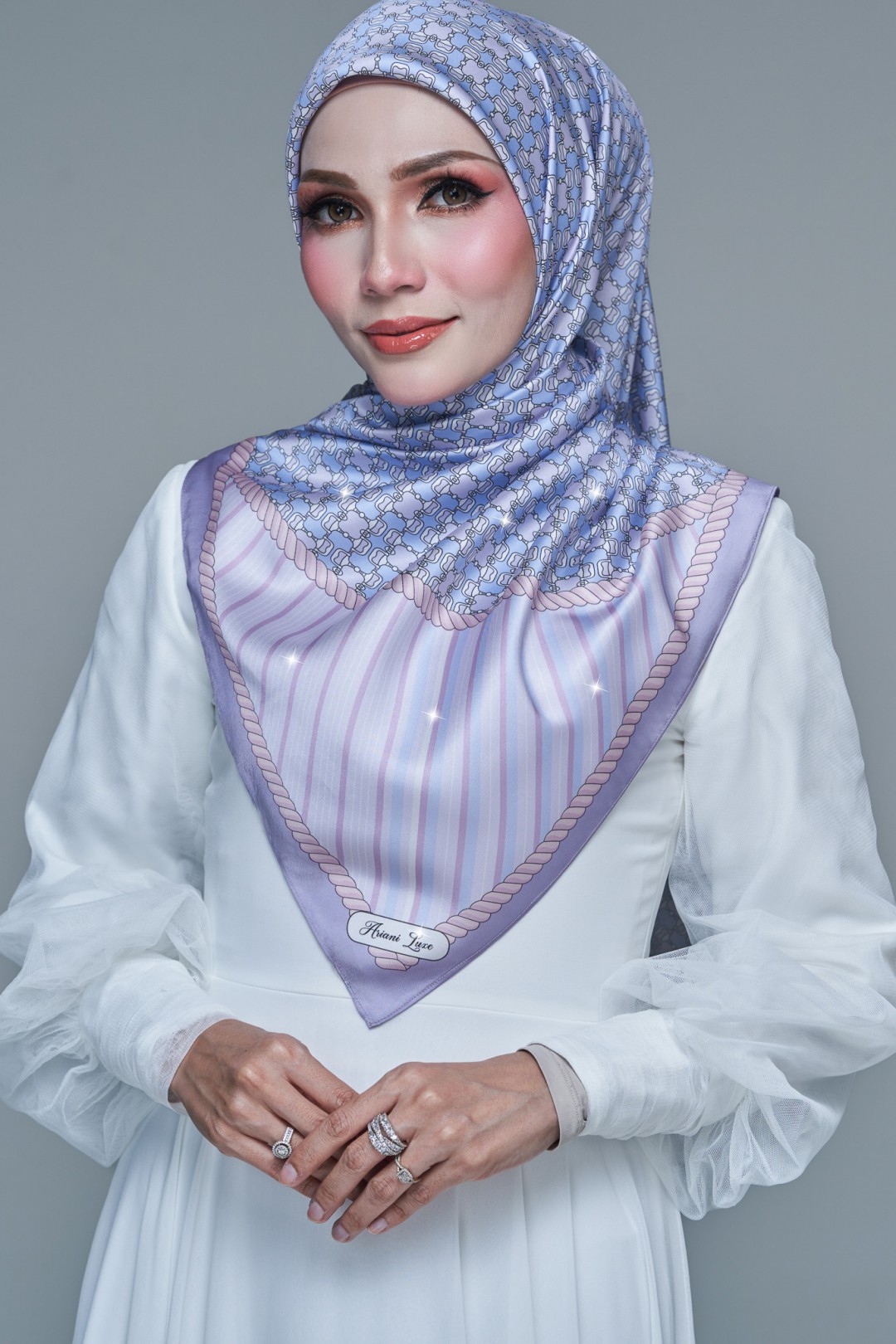 SQUARE  ZENARA PRINTED DIAMOND 279
