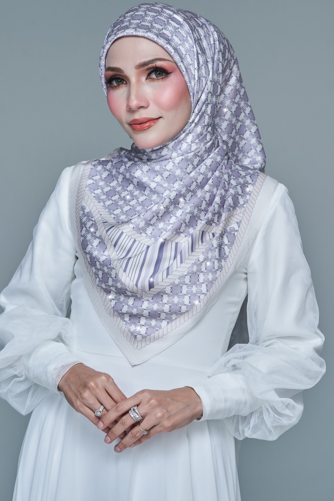 SQUARE  ZENARA PRINTED DIAMOND 279