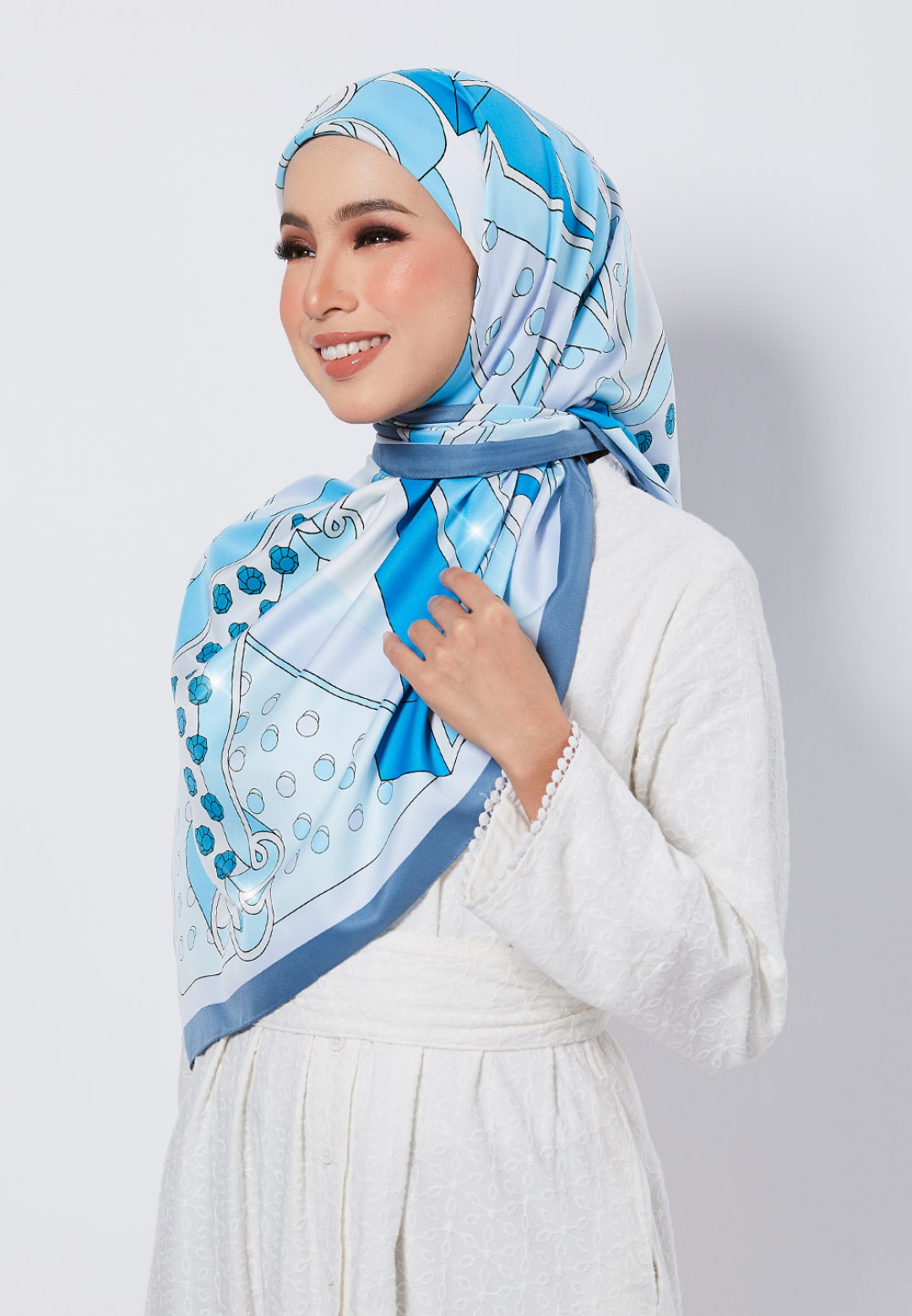 SQ ARIANI BROADWAY TWILL PTD DIAMOND 289
