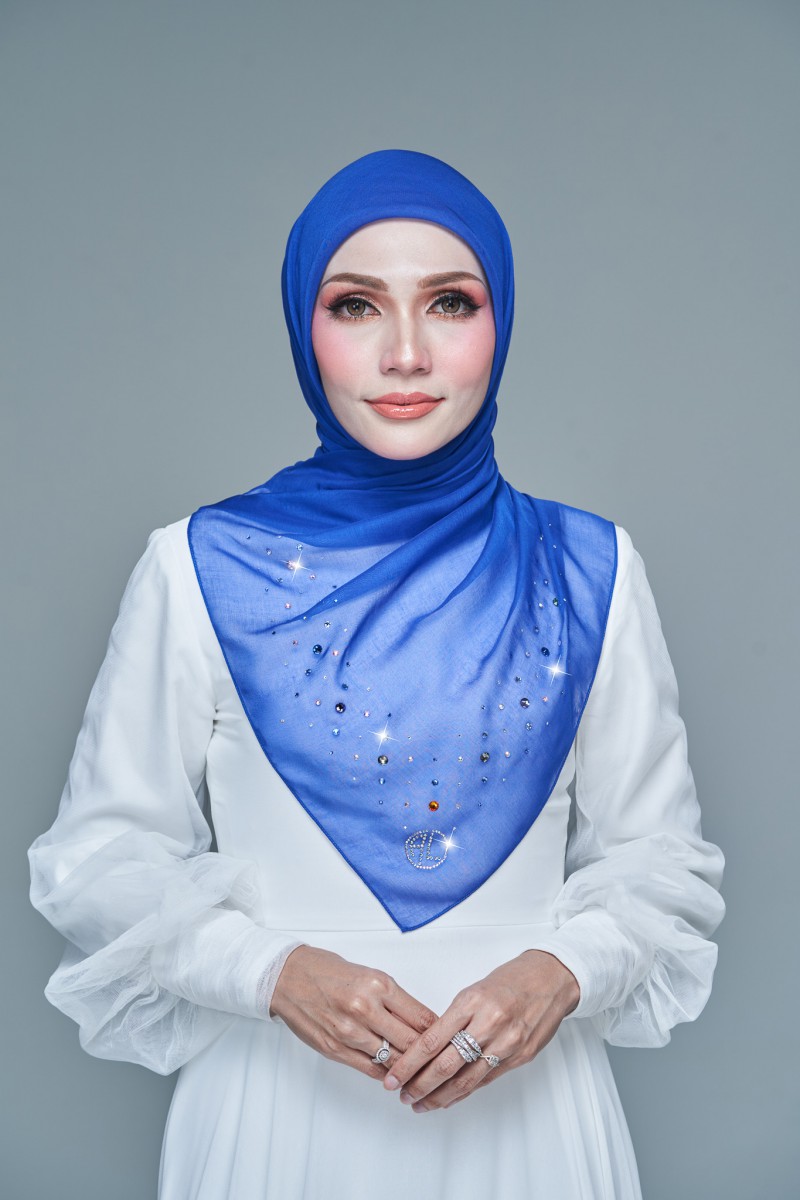 SQ NUHA VOILE PLAIN DIAMOND