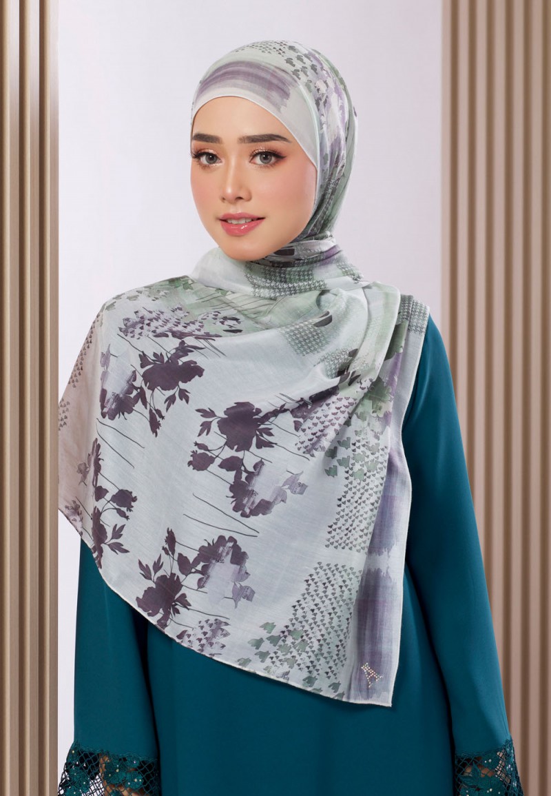 SHAWL BERYL VOILE PTD 119