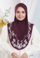 TIARA MYRTLE STD IN MAROON (DIAMOND)