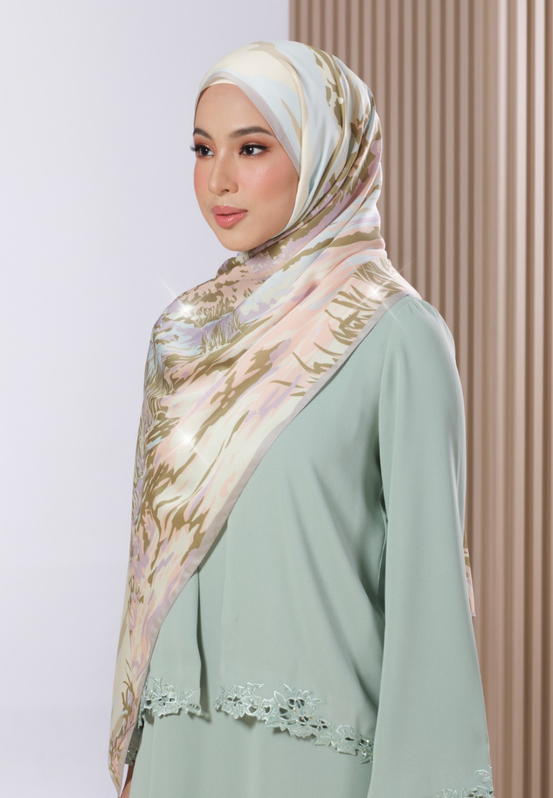 SHAWL LE SCENERY 298 PTD DIAMOND