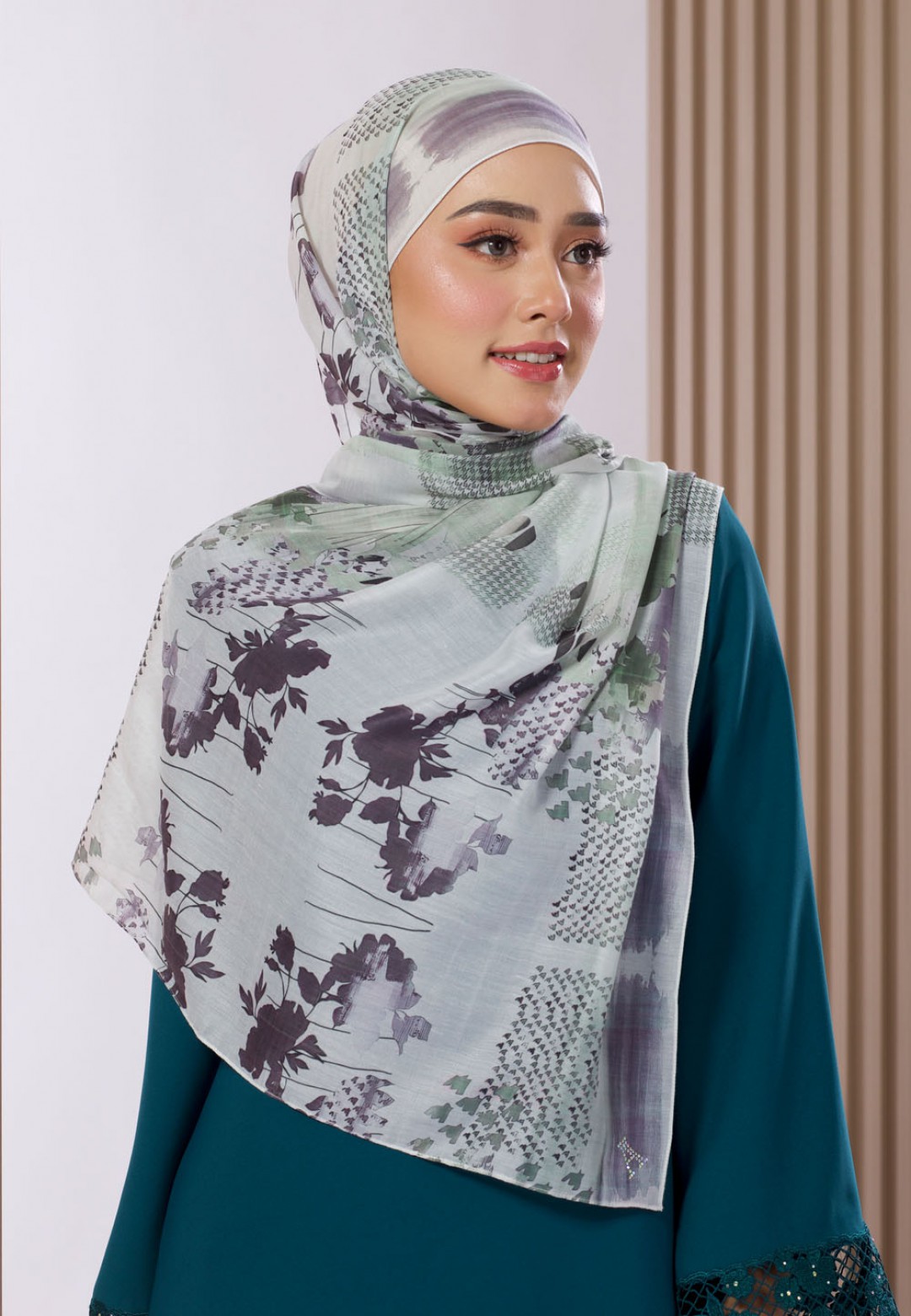 SHAWL BERYL VOILE PTD 119