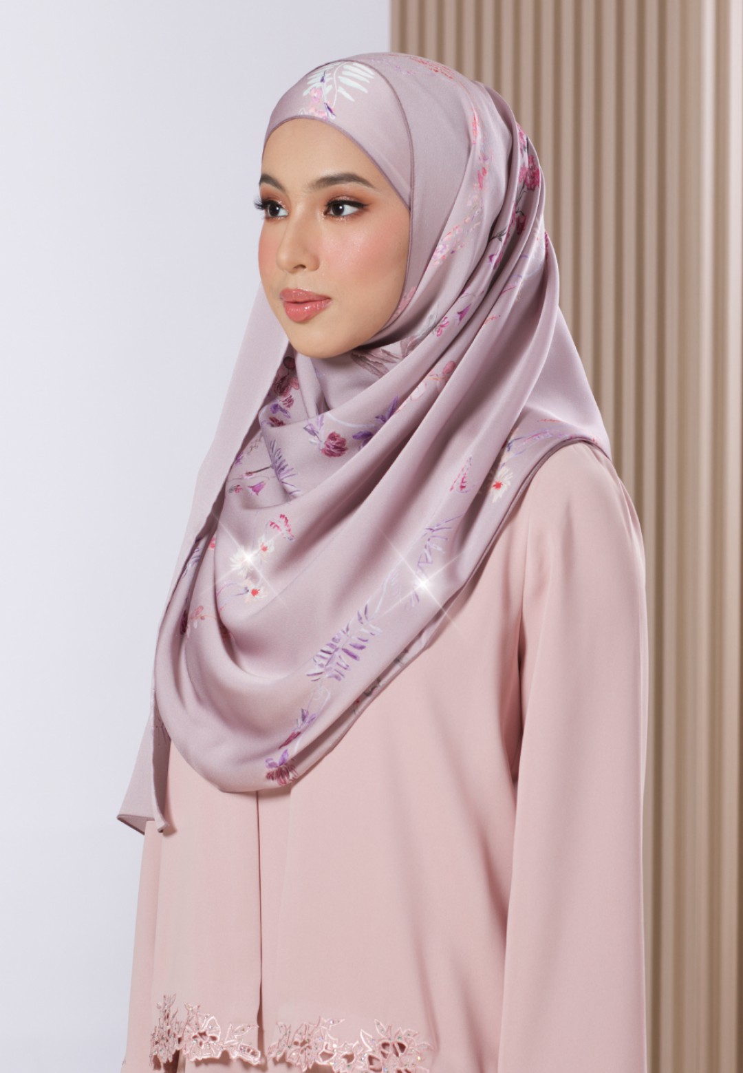 SHAWL 298 DELAIRE PRINTED DIAMOND