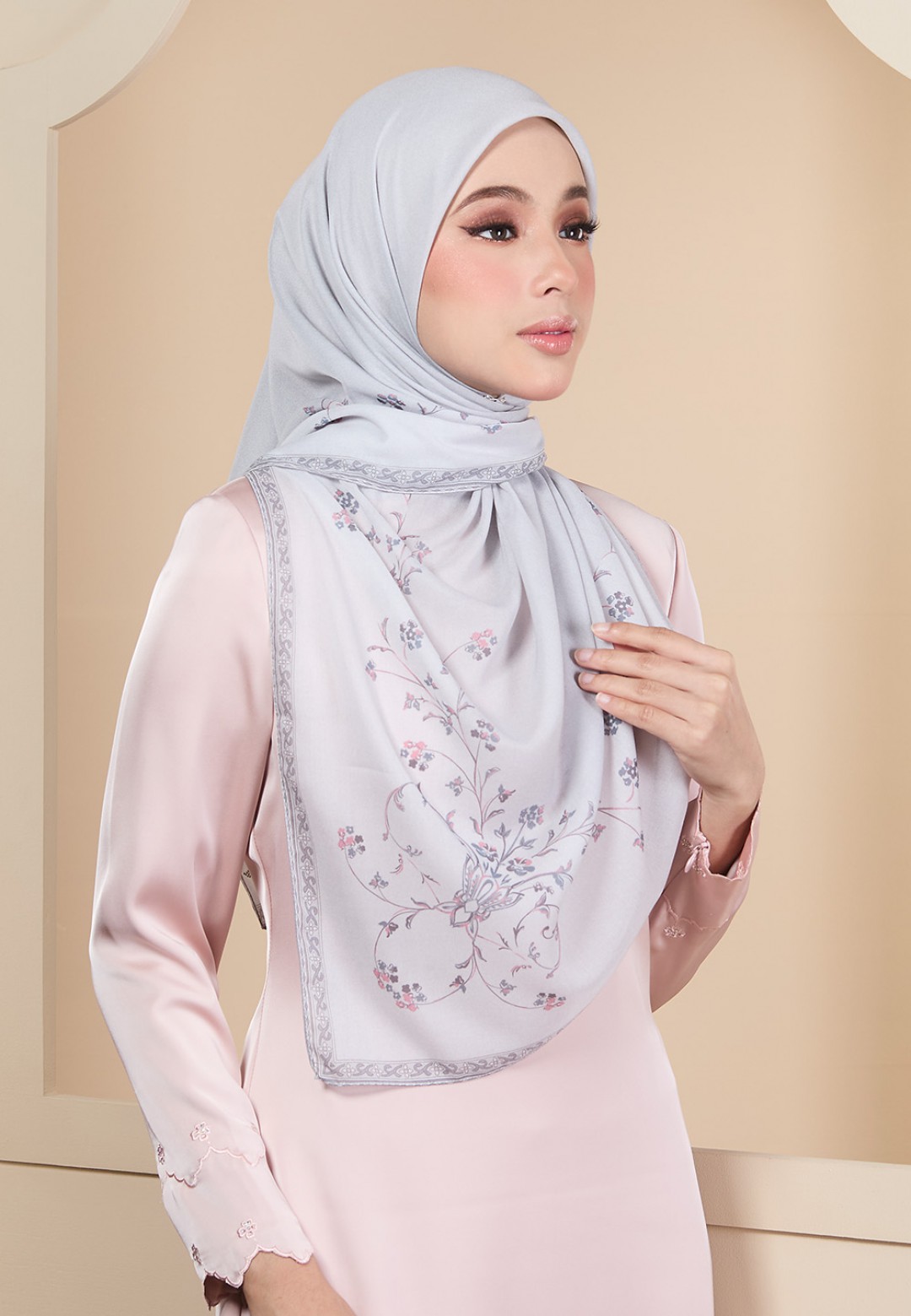 SQ QASWA VOILE PRINTED