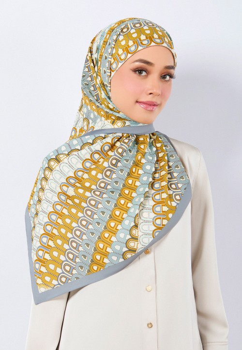 SQ A MONO TWILL PRINTED