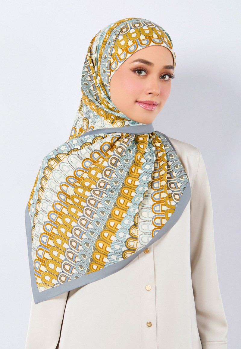 SQ A MONO TWILL PRINTED