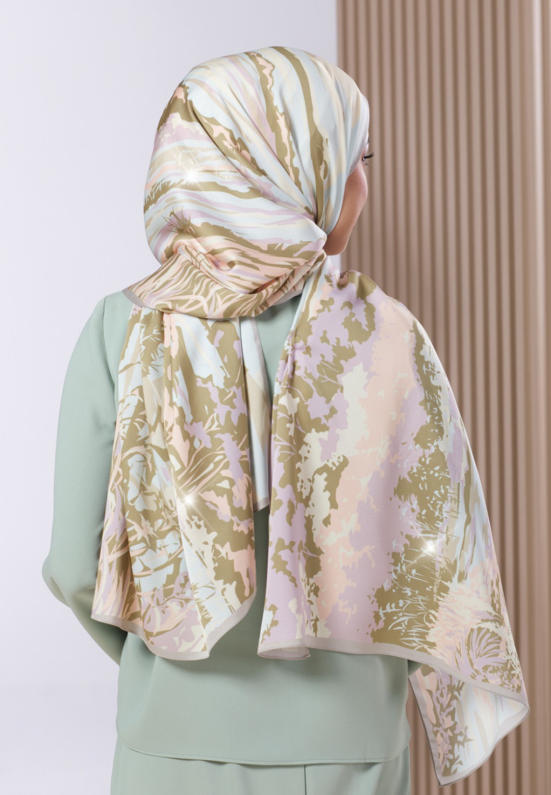 SHAWL LE SCENERY 298 PTD DIAMOND