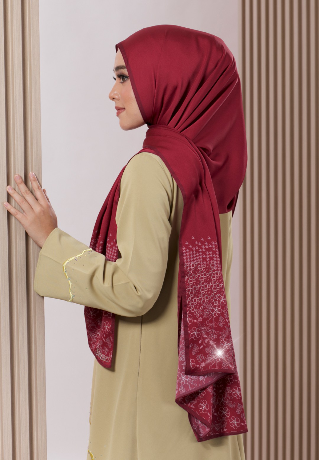 SHAWL STASSIE 298 PTD DIAMOND