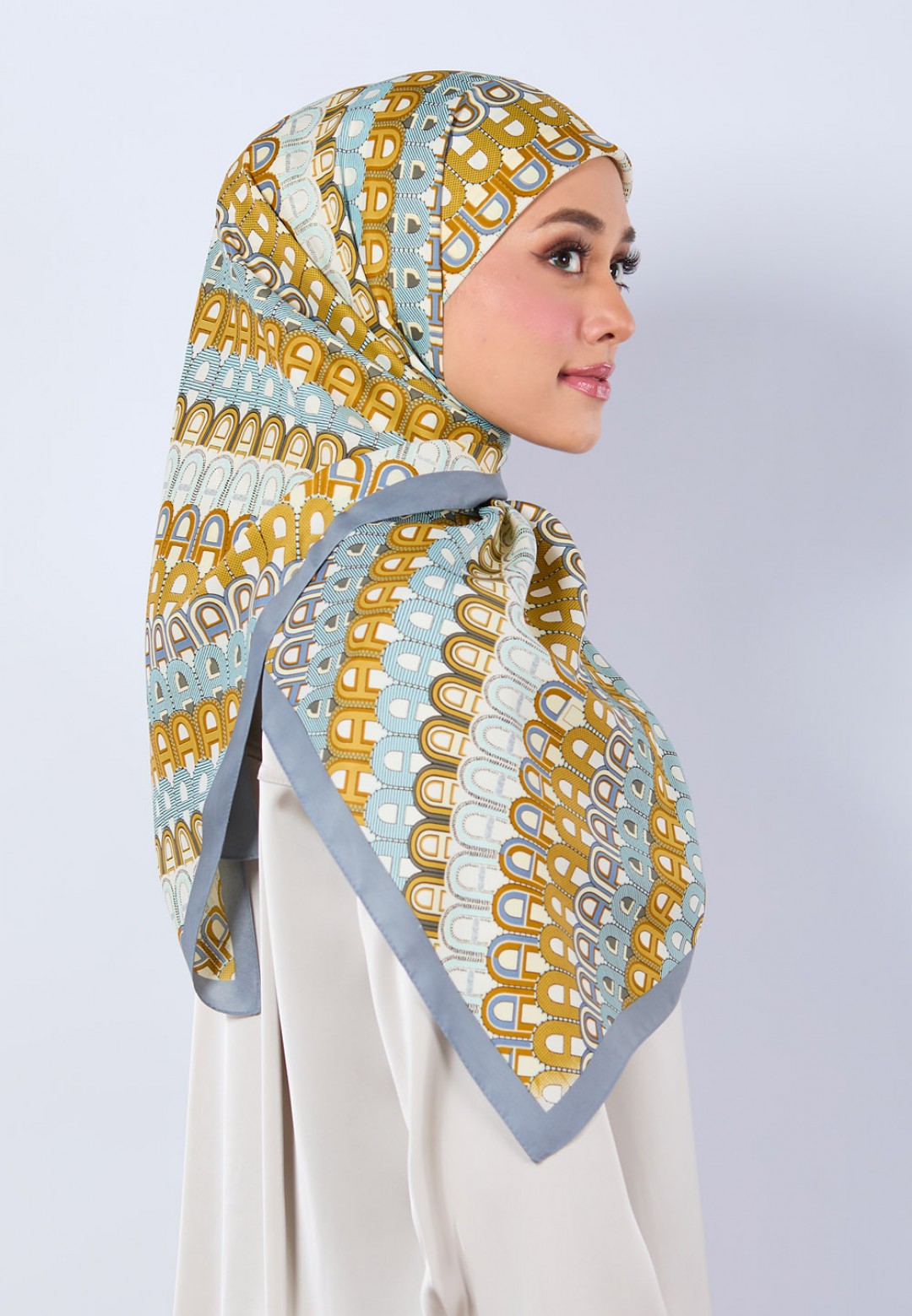 SQ A MONO TWILL PRINTED
