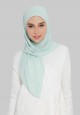 AQAD SQUARE BRIDAL IN PALE GREEN