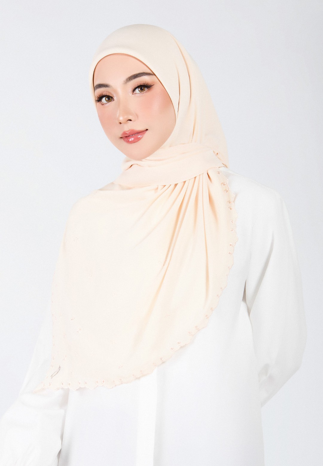 SQ ELYROSE PLAIN EMBROIDERY