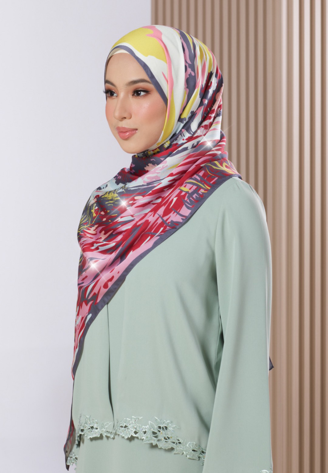 SHAWL LE SCENERY 298 PTD DIAMOND