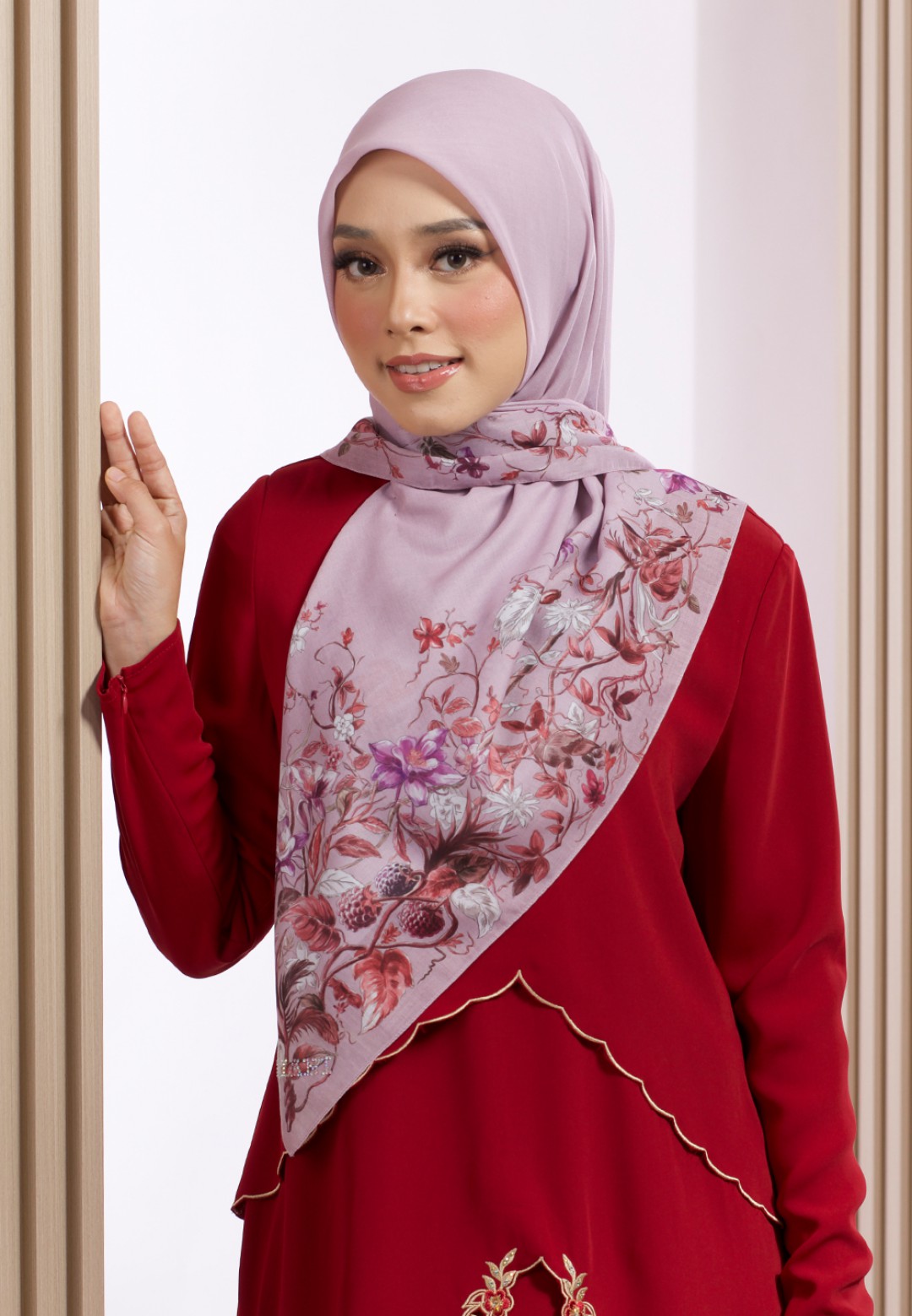 SQUARE HARLYN VOILE PTD 119