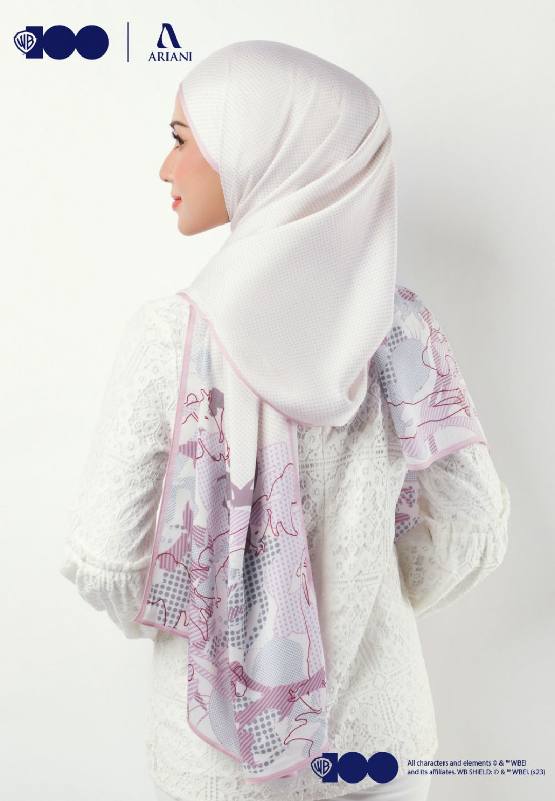 SHAWL 308 WB100 PRINTED