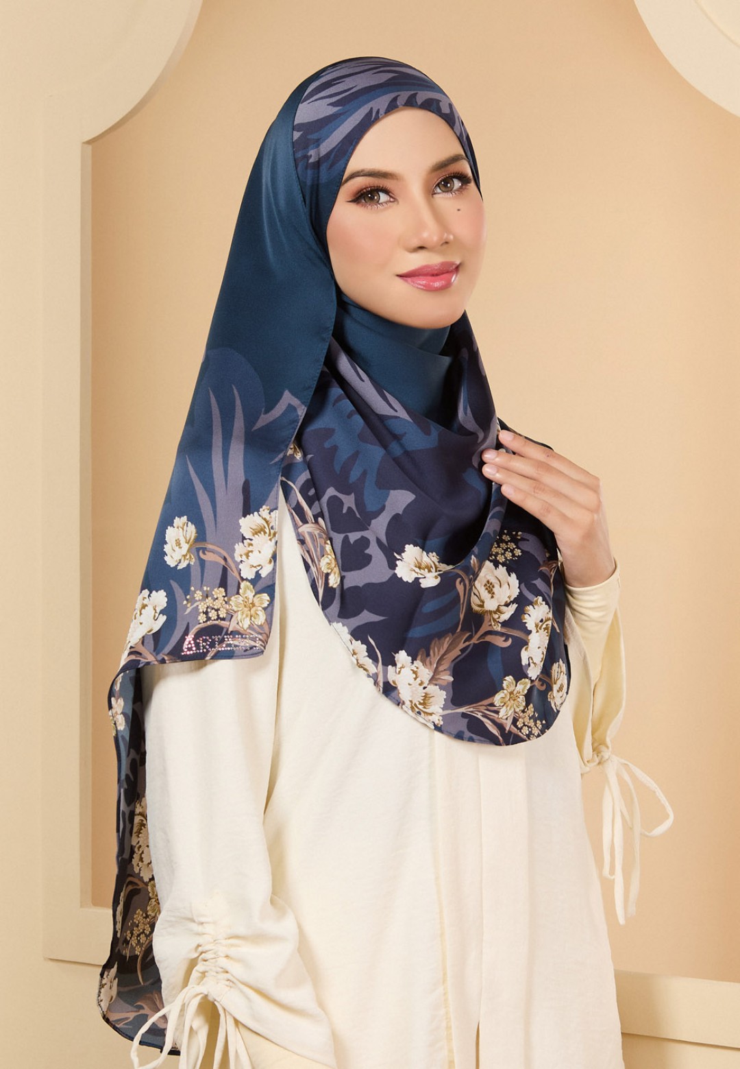 INSTANT SHAWL INACIO PRINTED