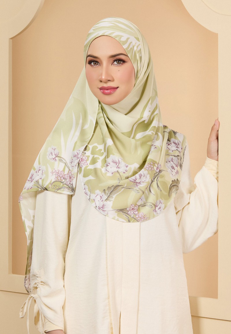 INSTANT SHAWL INACIO PRINTED