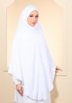 KHIMAR AYESHA IN WHITE