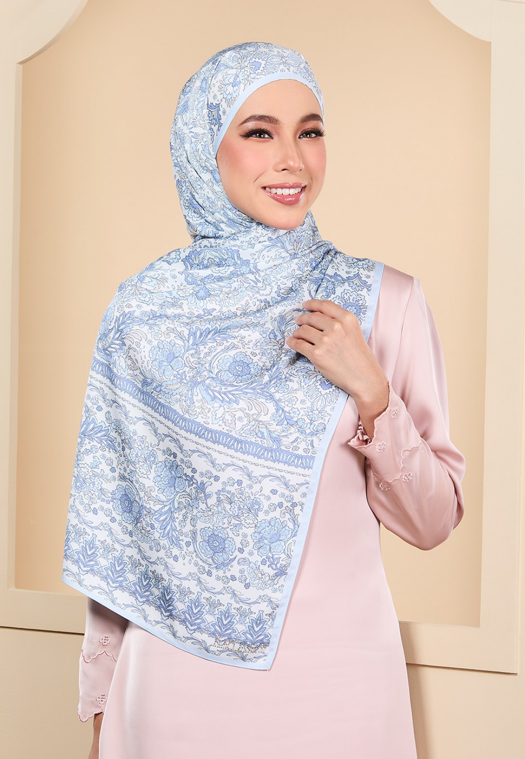 SHAWL THEIA PRINTED