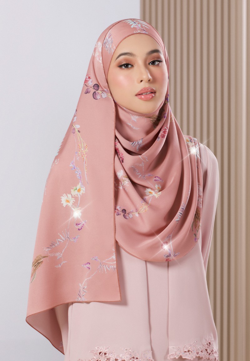 SHAWL 298 DELAIRE PRINTED DIAMOND