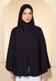 KHIMAR TANEEM IN BLACK