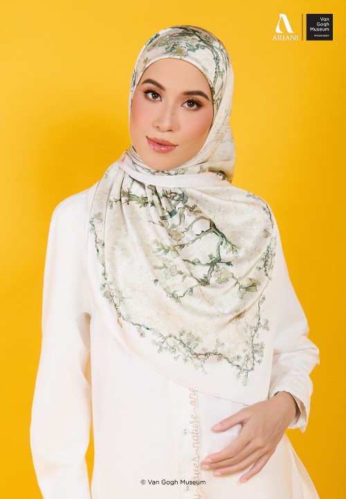 SQ ALMOND BLOSSOM PRINTED (VGM)