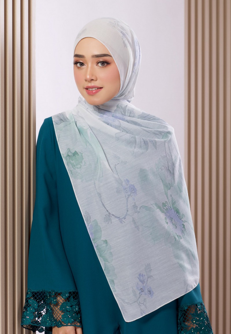 SHAWL AMBER VOILE PTD 119