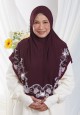 TIARA MYRTLE LABUH IN MAROON (DIAMOND)