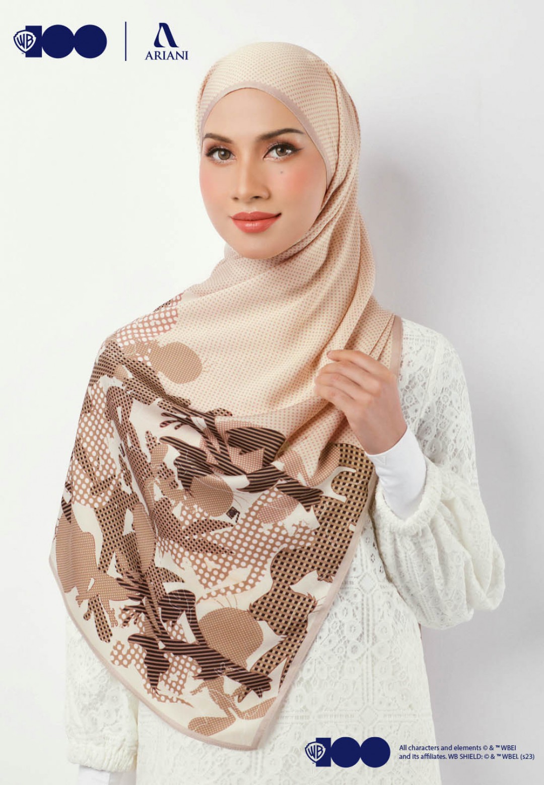 SHAWL 308 WB100 PRINTED