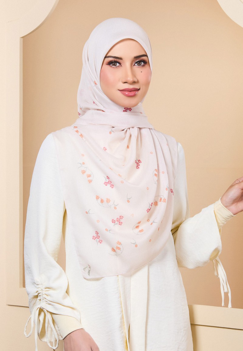 SQ SHAZLEN VOILE PRINTED