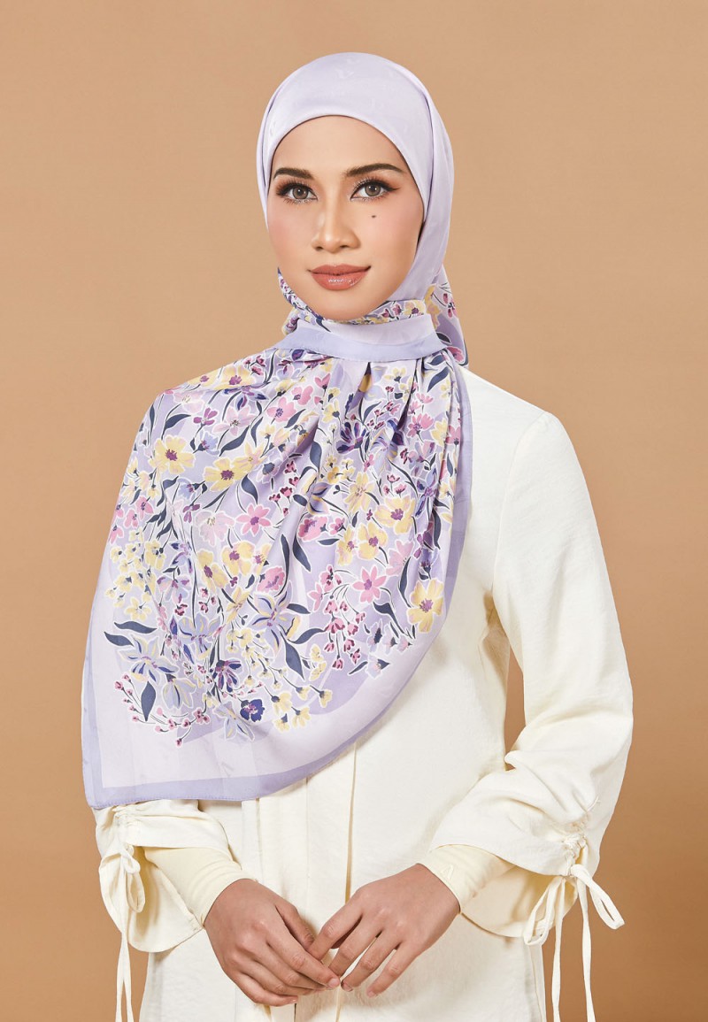 SQ LOREAL JACQUARD TWILL PRINTED