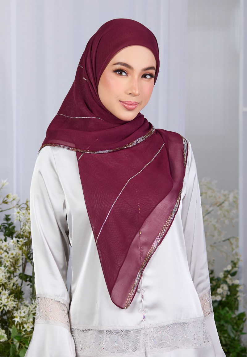 SQ GLACERA VOILE PLAIN DIAMOND
