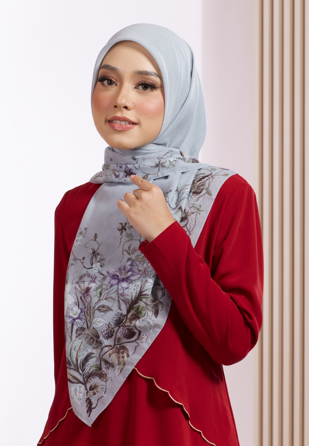 SQUARE HARLYN VOILE PTD 119