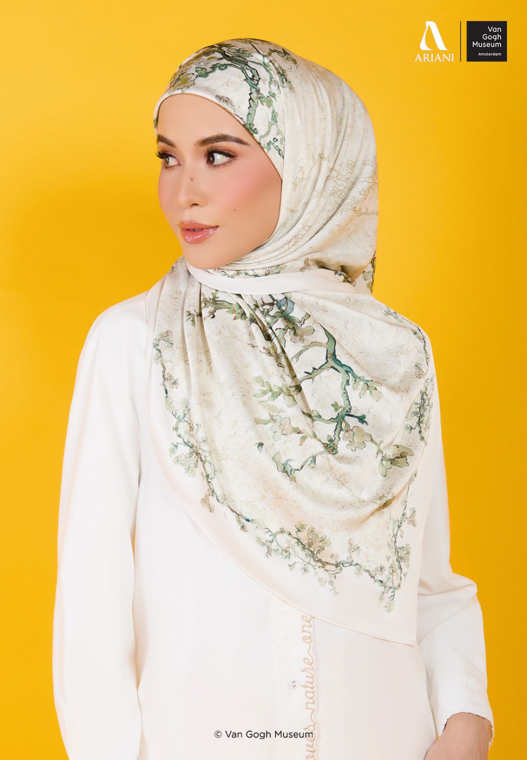 SQ ALMOND BLOSSOM PRINTED (VGM)