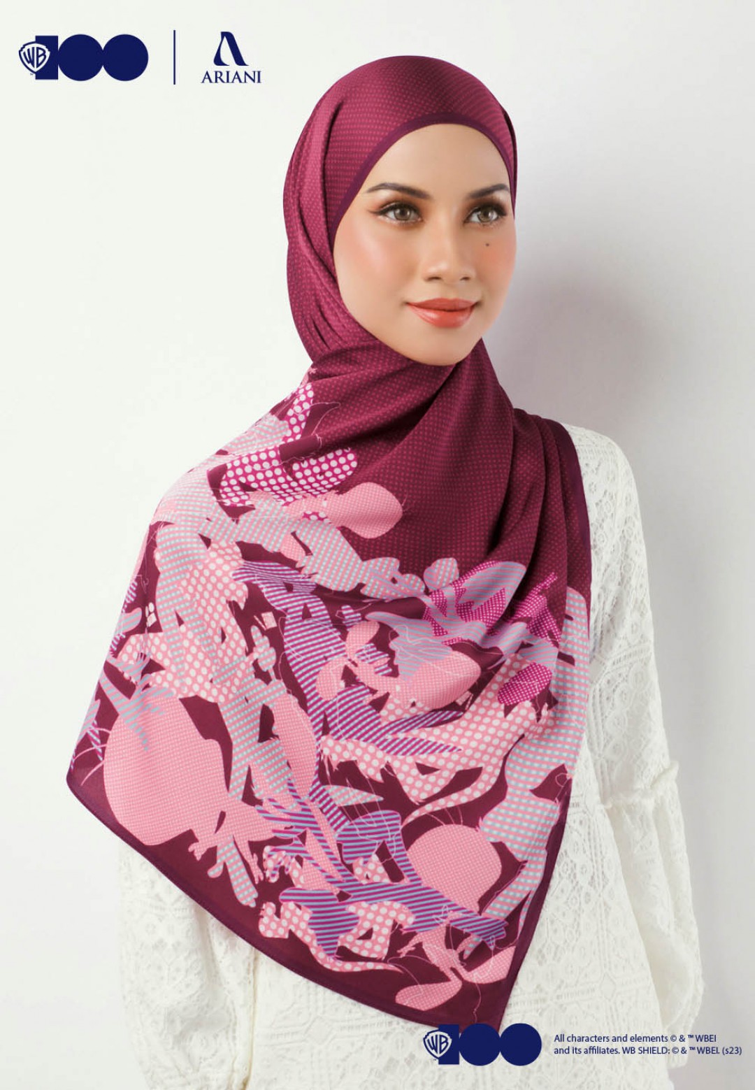 SHAWL 308 WB100 PRINTED