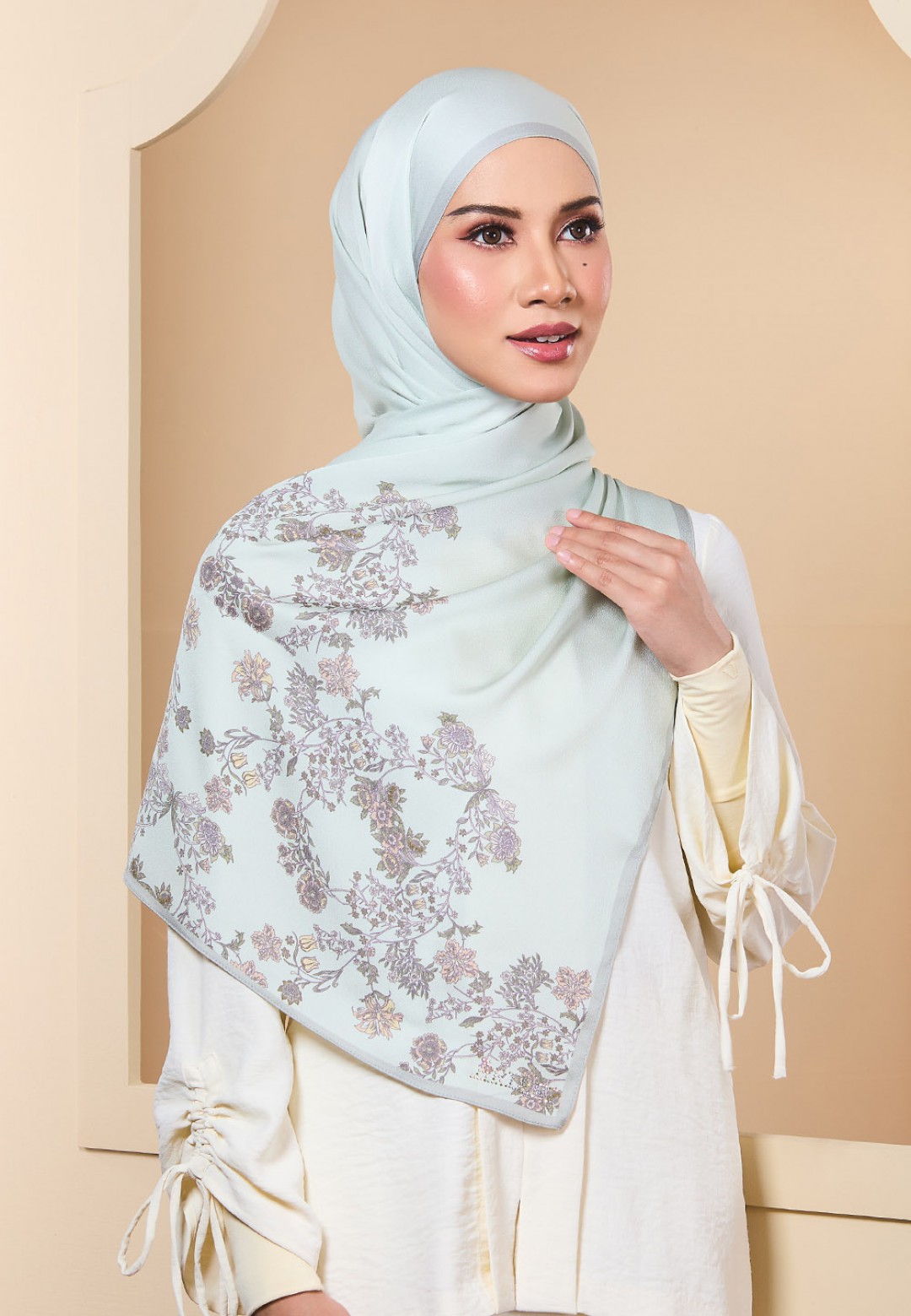 SHAWL CHIARA PRINTED