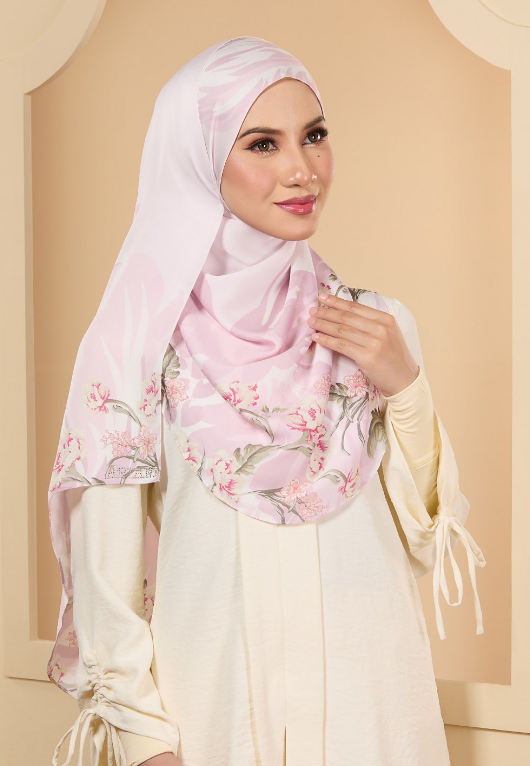 INSTANT SHAWL INACIO PRINTED