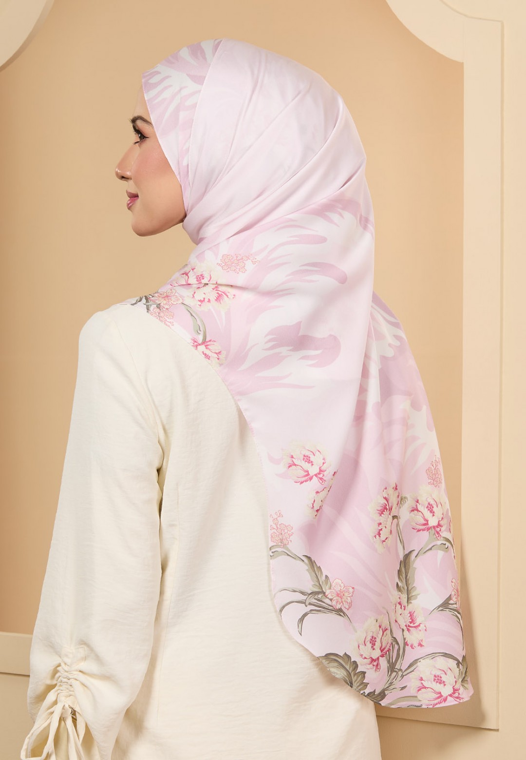 INSTANT SHAWL INACIO PRINTED