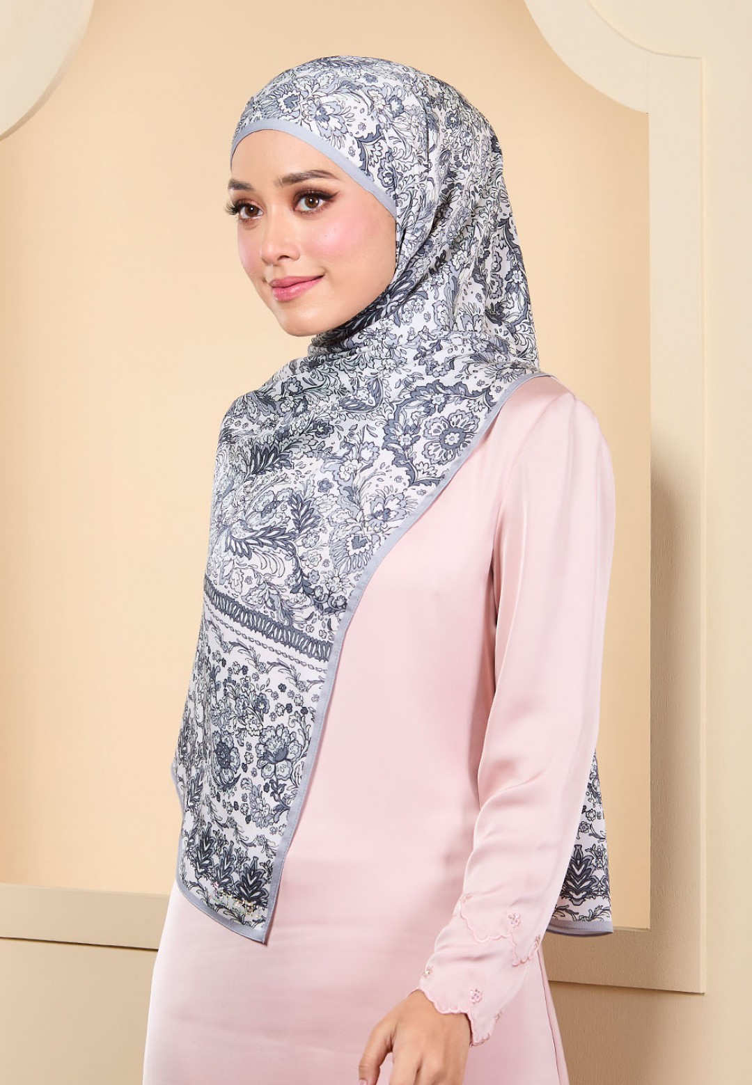 SHAWL THEIA PRINTED