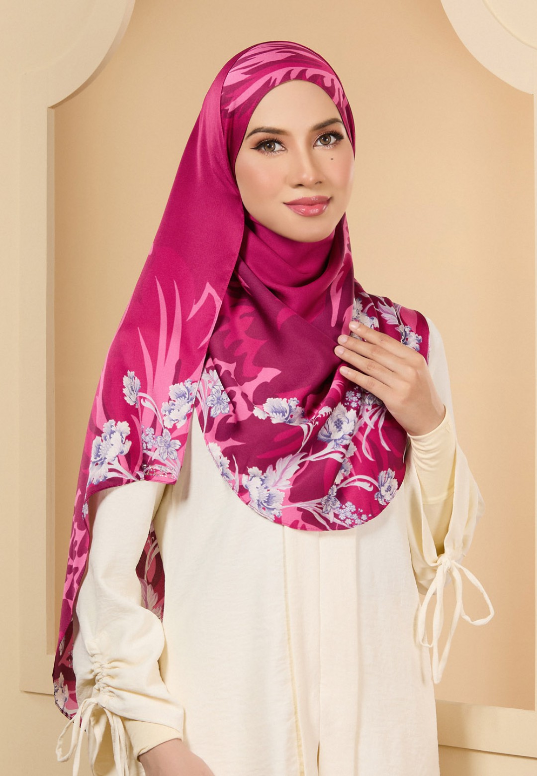 INSTANT SHAWL INACIO PRINTED