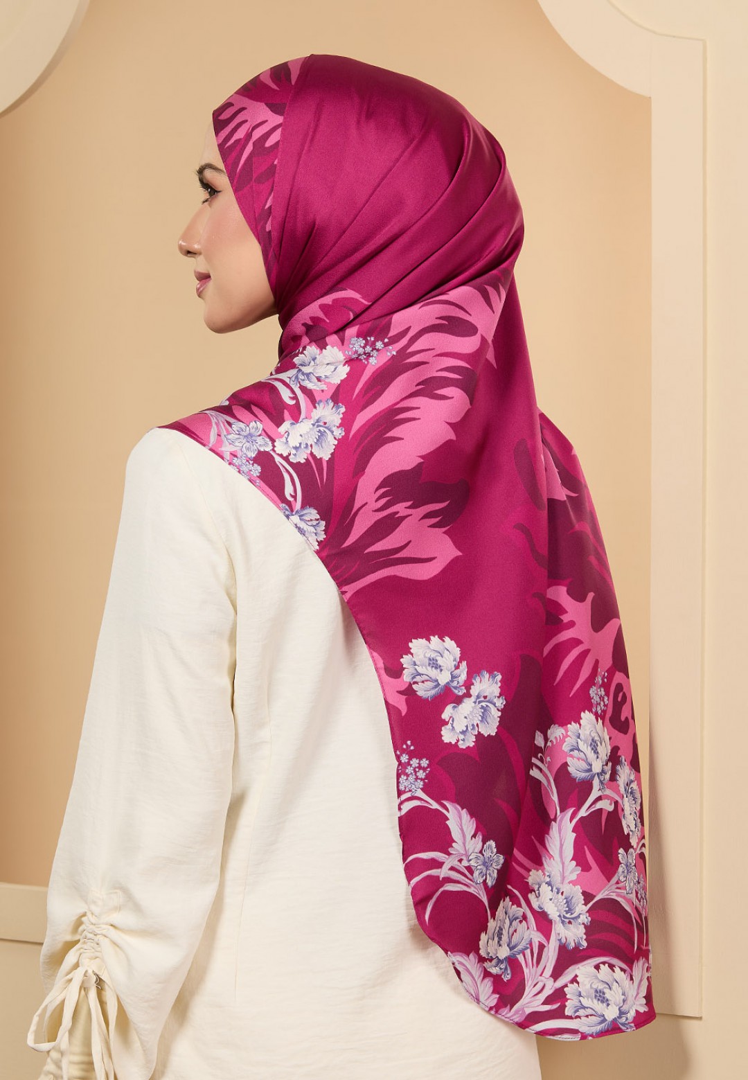 INSTANT SHAWL INACIO PRINTED