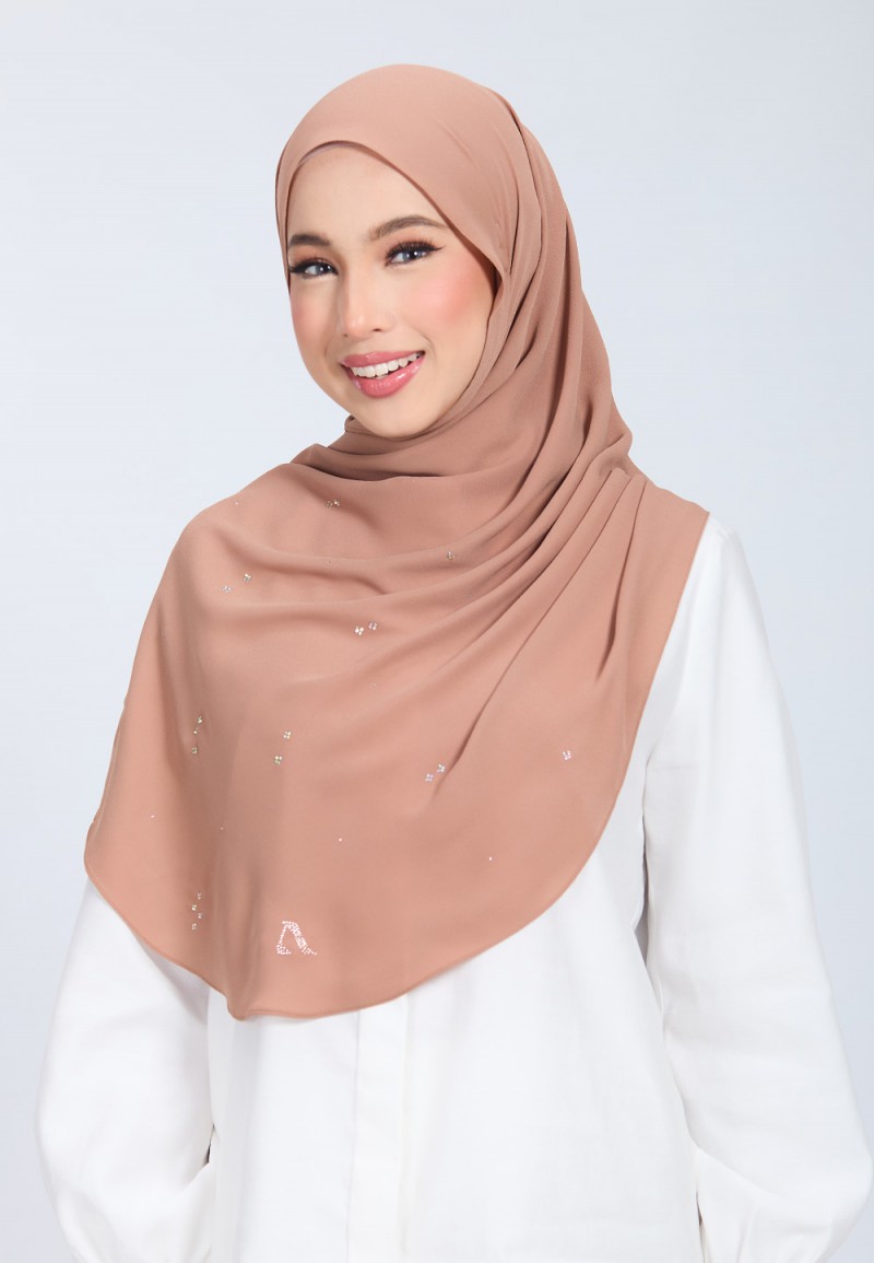 SHAWL FLORAYNE PLAIN DIAMOND