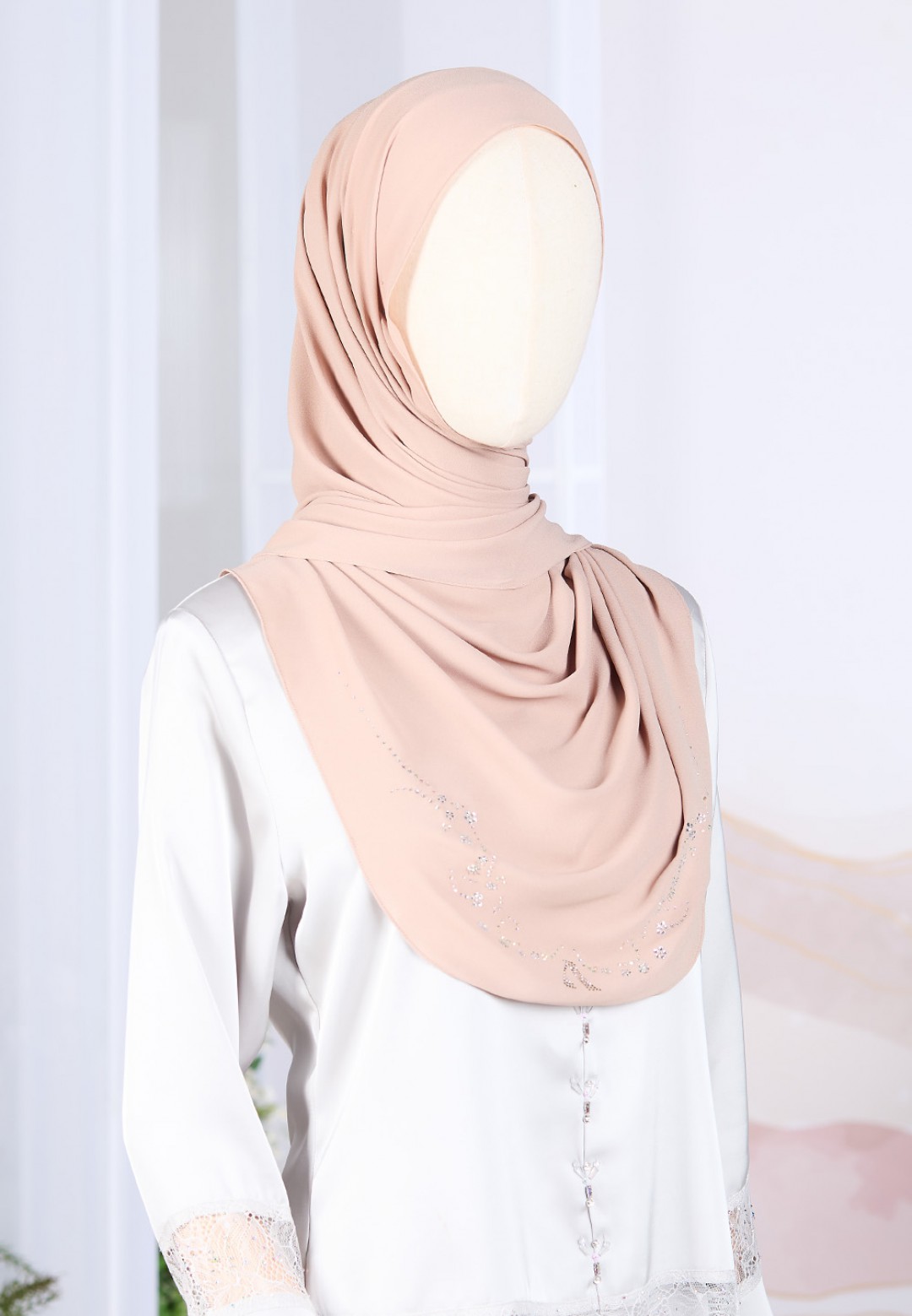 SHAWL AURELLE PLAIN DIAMOND