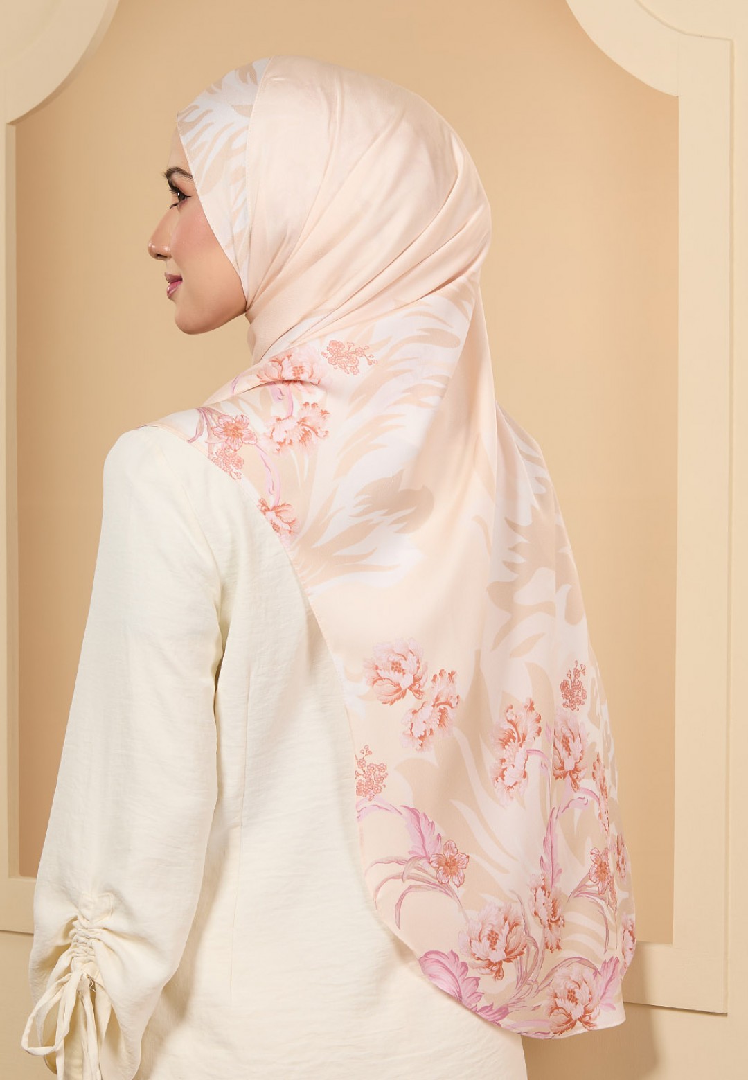 INSTANT SHAWL INACIO PRINTED