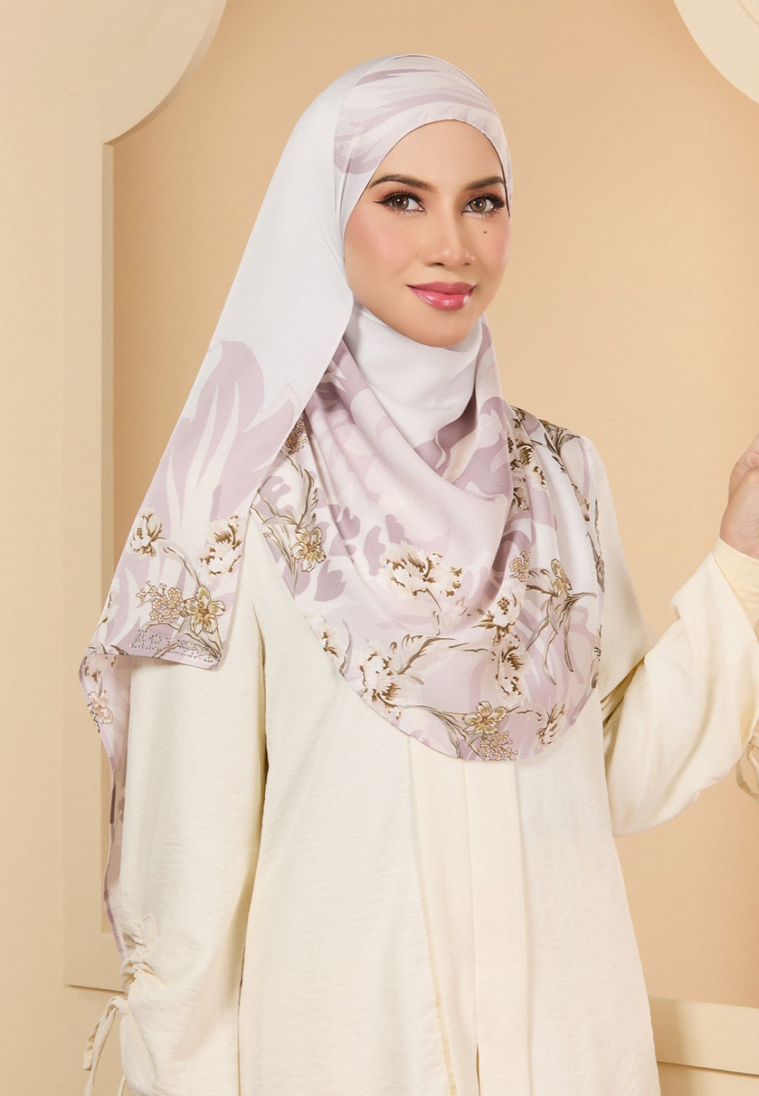 INSTANT SHAWL INACIO PRINTED