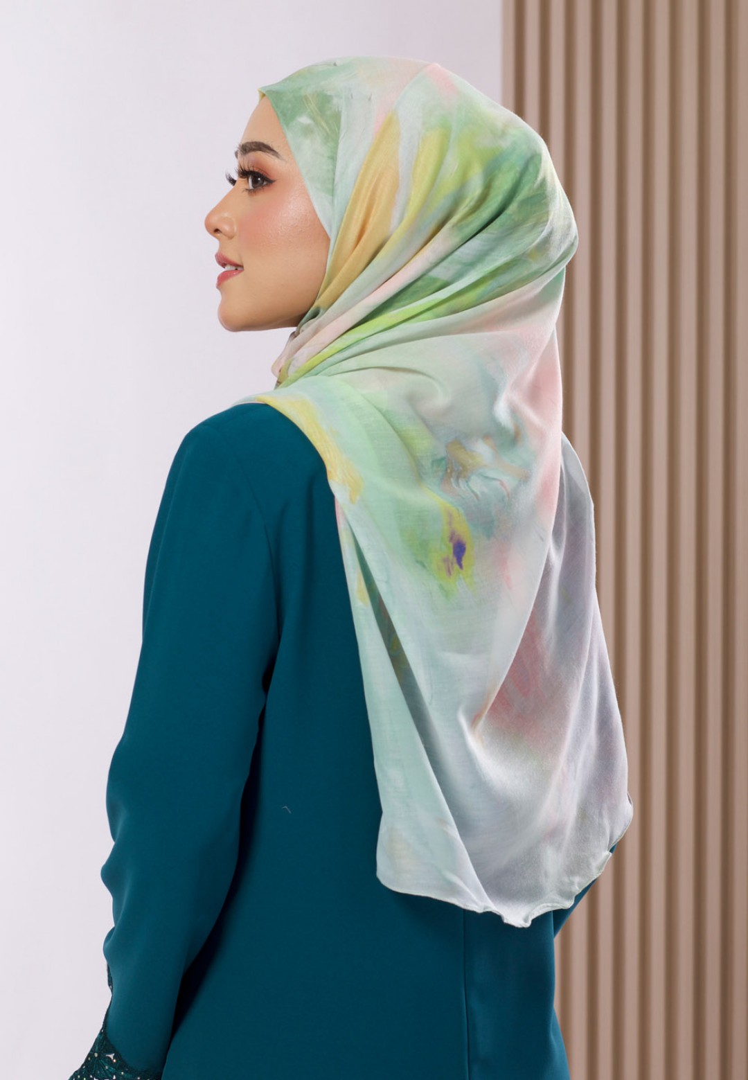 SHAWL JACINTH VOILE PTD 119