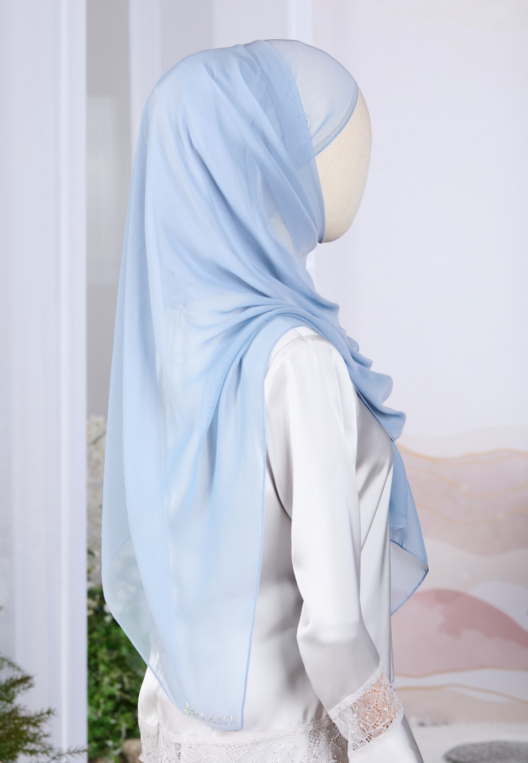 SHAWL LAVANDORE PLAIN