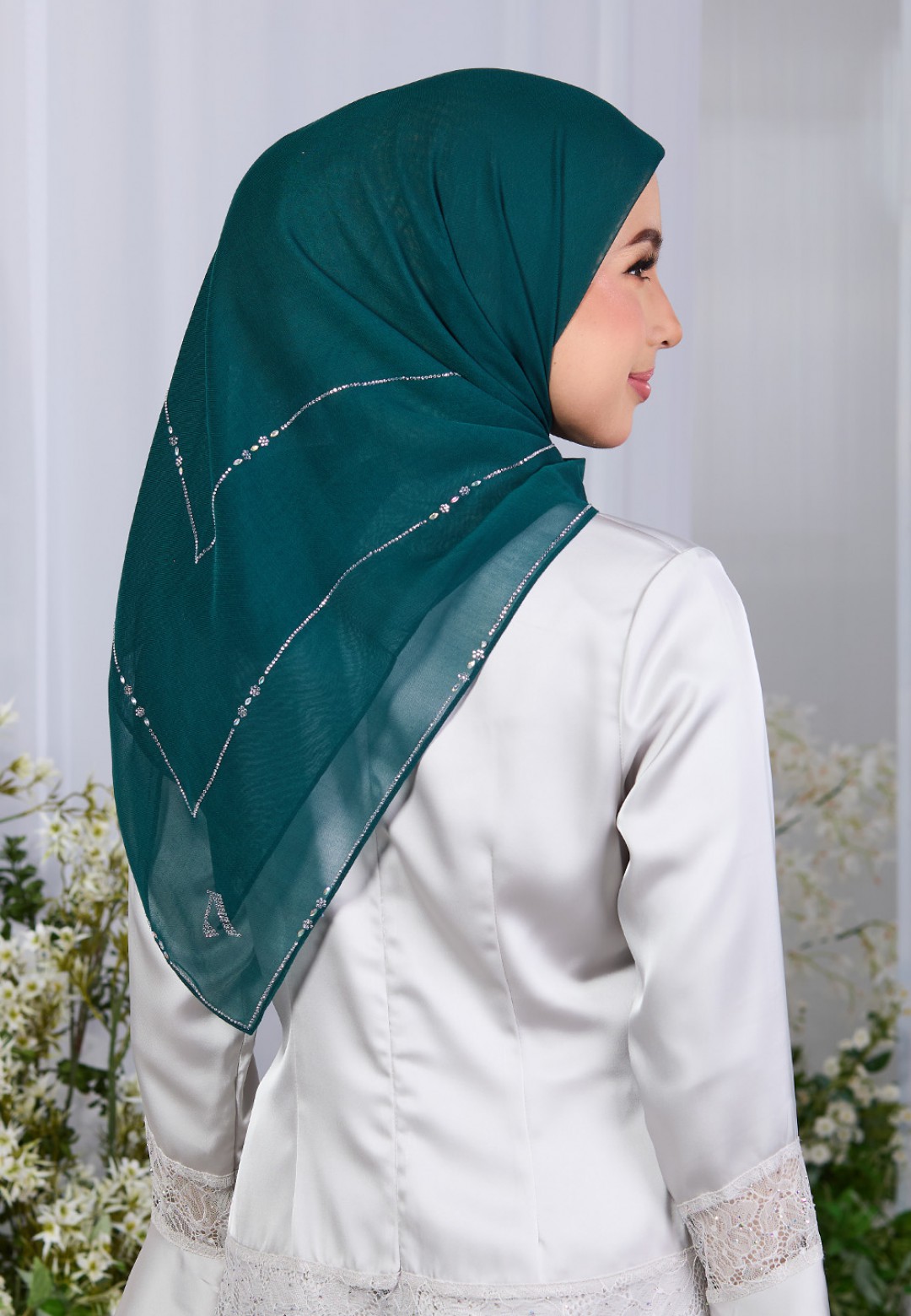 SQ LUSTRELLE VOILE PLAIN DIAMOND