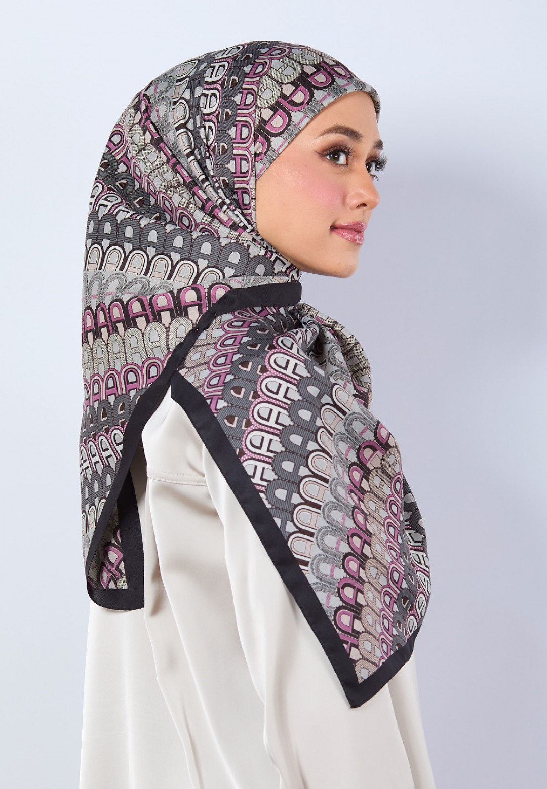 SQ A MONO TWILL PRINTED